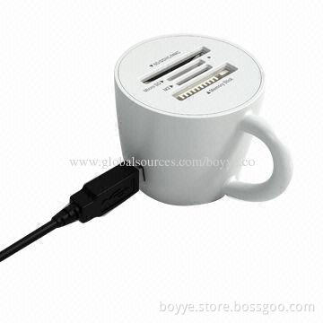 Special Cup Card Reader, 480Mbps Transfer Speed, Measures 58x42x36mm
